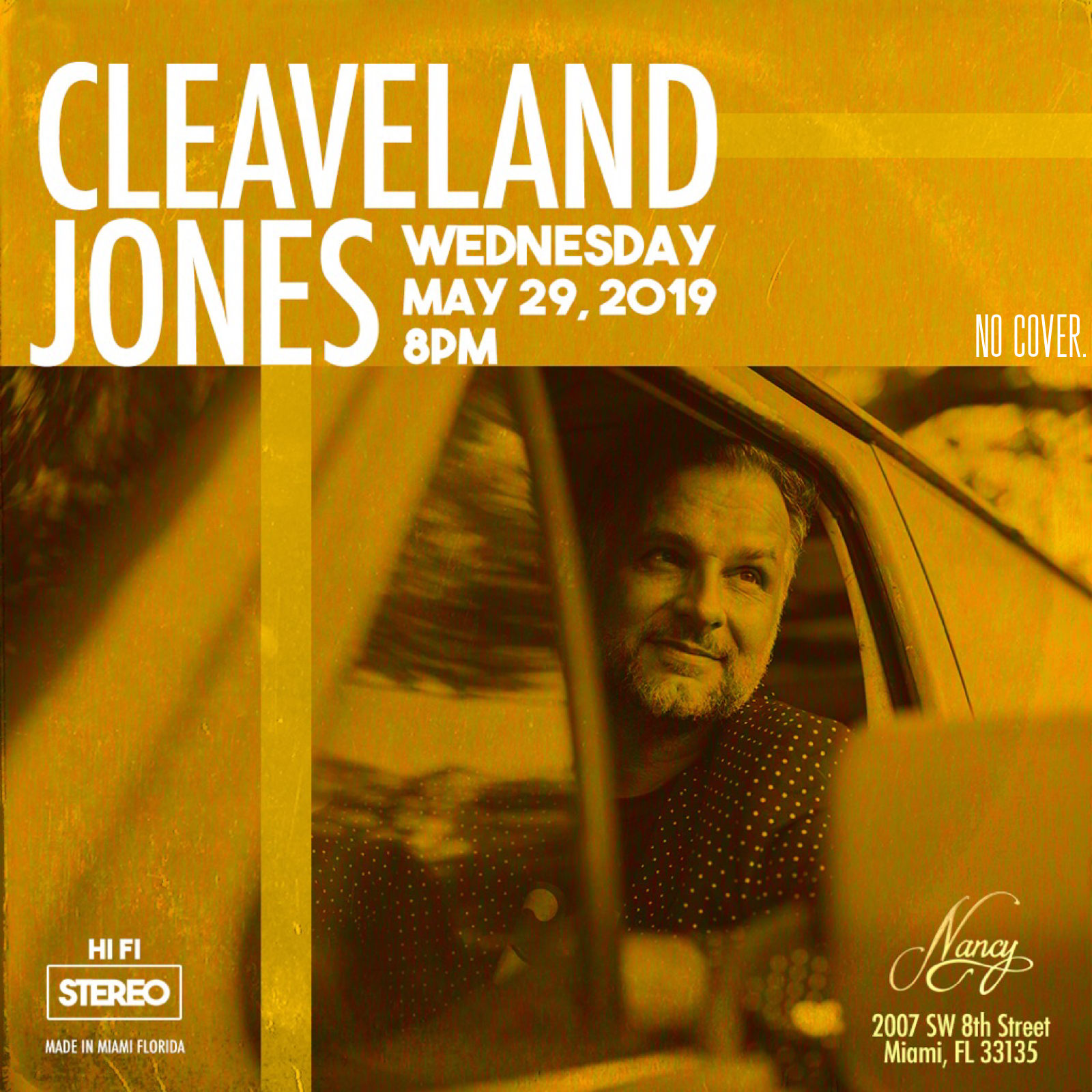 An Evening with Cleaveland Jones!