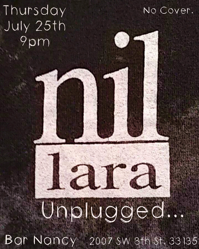 Nil Lara Unplugged at Bar Nancy