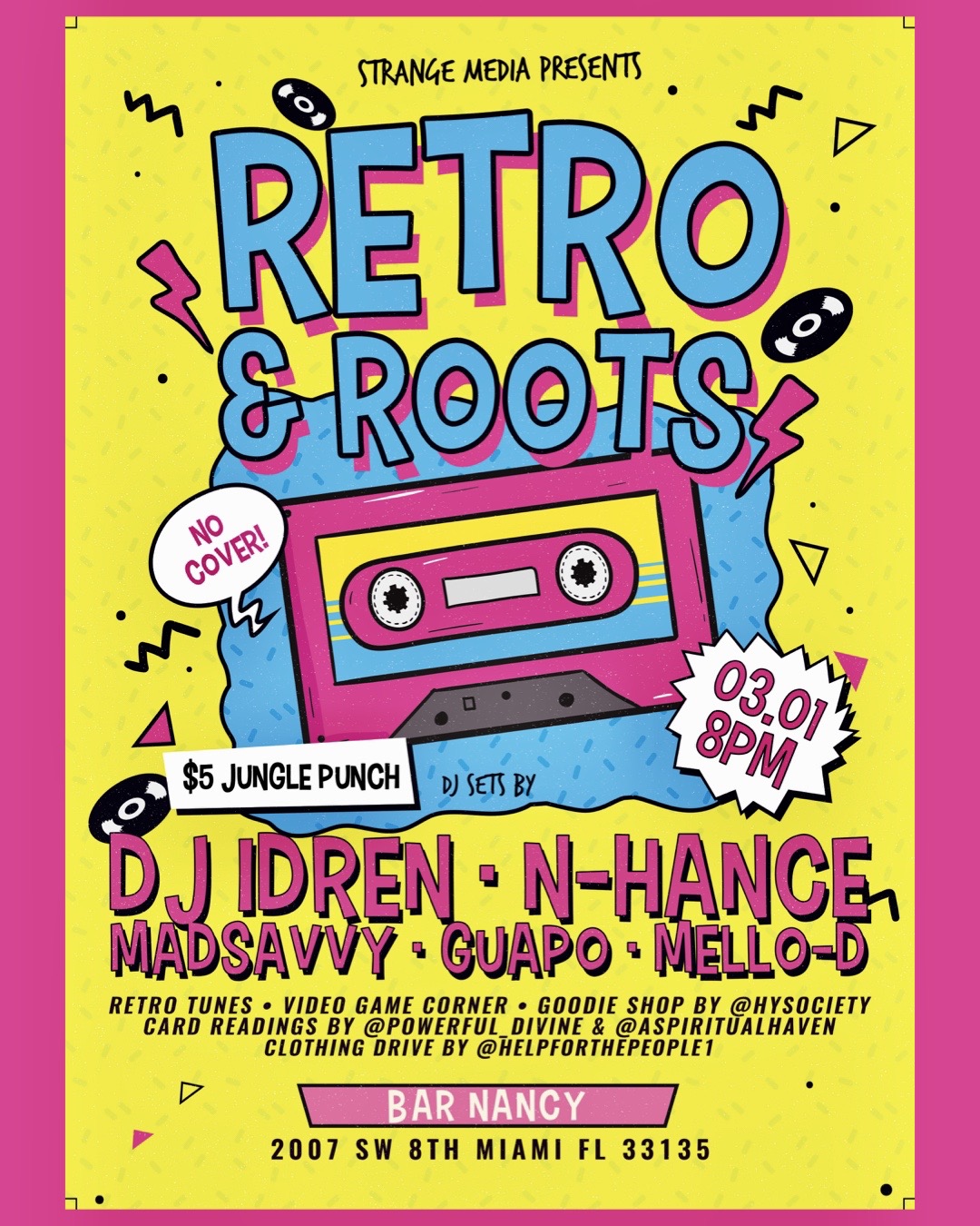 Retro And Roots! at Bar Nanc