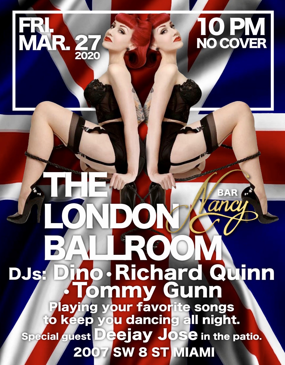 The London Ballroom: Glamour & Music at Bar Nancy