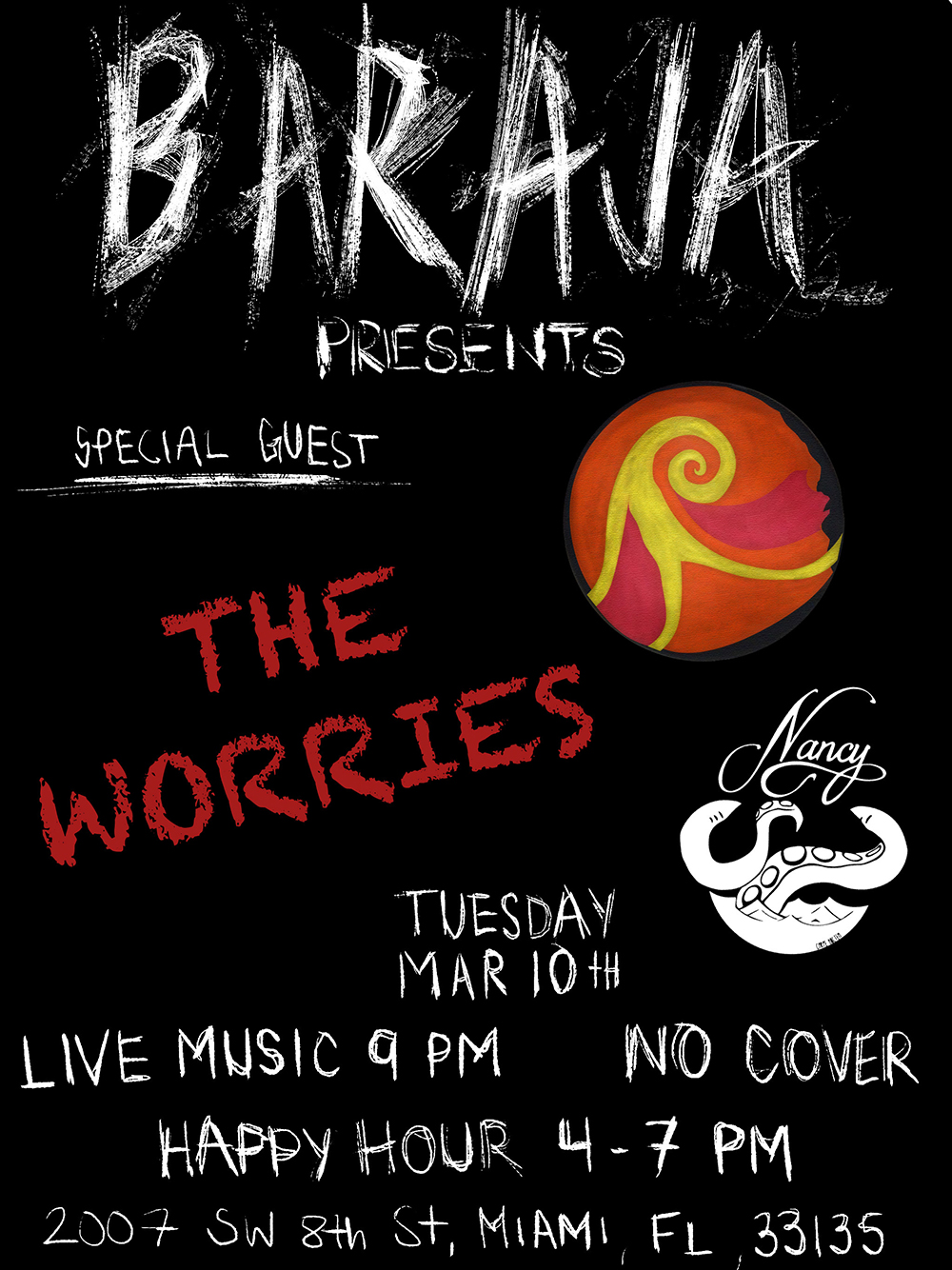 Baraja Presents Tuesdays! With Special Guests | The Worries!