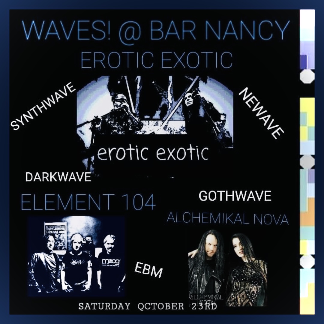 Waves @ Bar Nancy Sat Oct 23