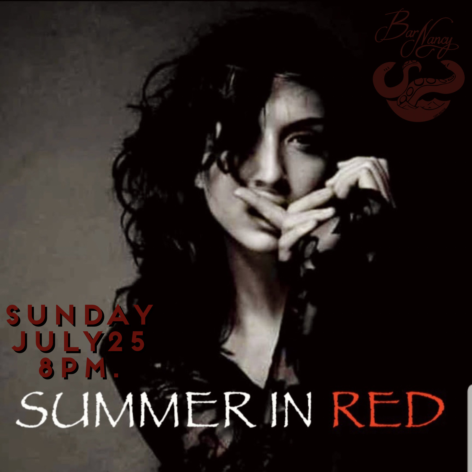 Summer in Red at Bar Nancy - Sunday July 25 - 8PM