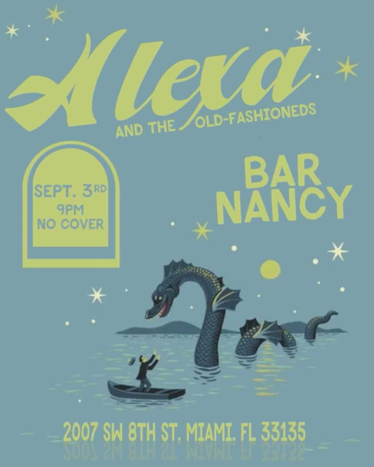 Alexa and The Old-Fashioneds at Bar Nancy Sept 3rd at 9PM