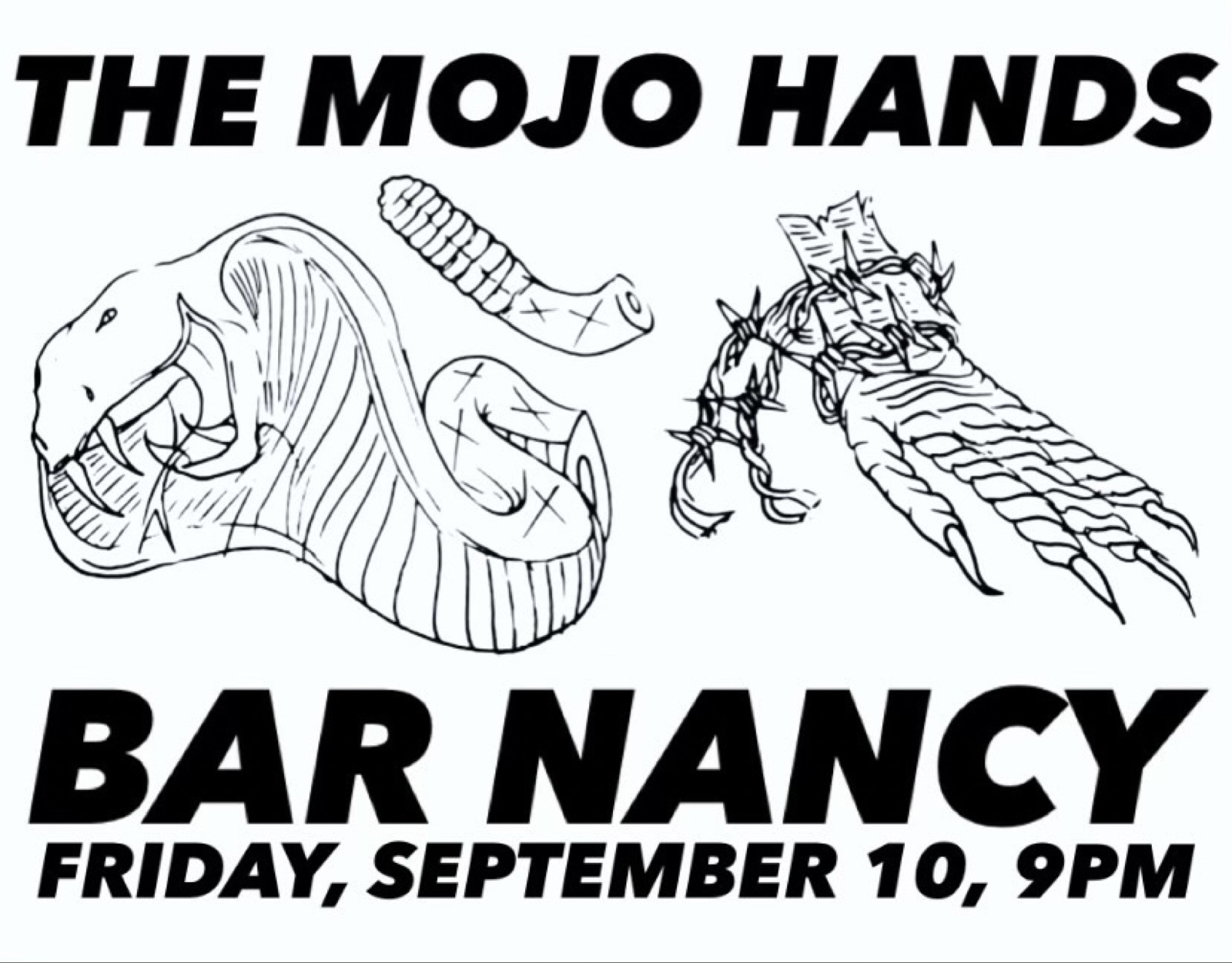The Mojo Hands at Bar Nancy - Friday Sep 10 at 9PM