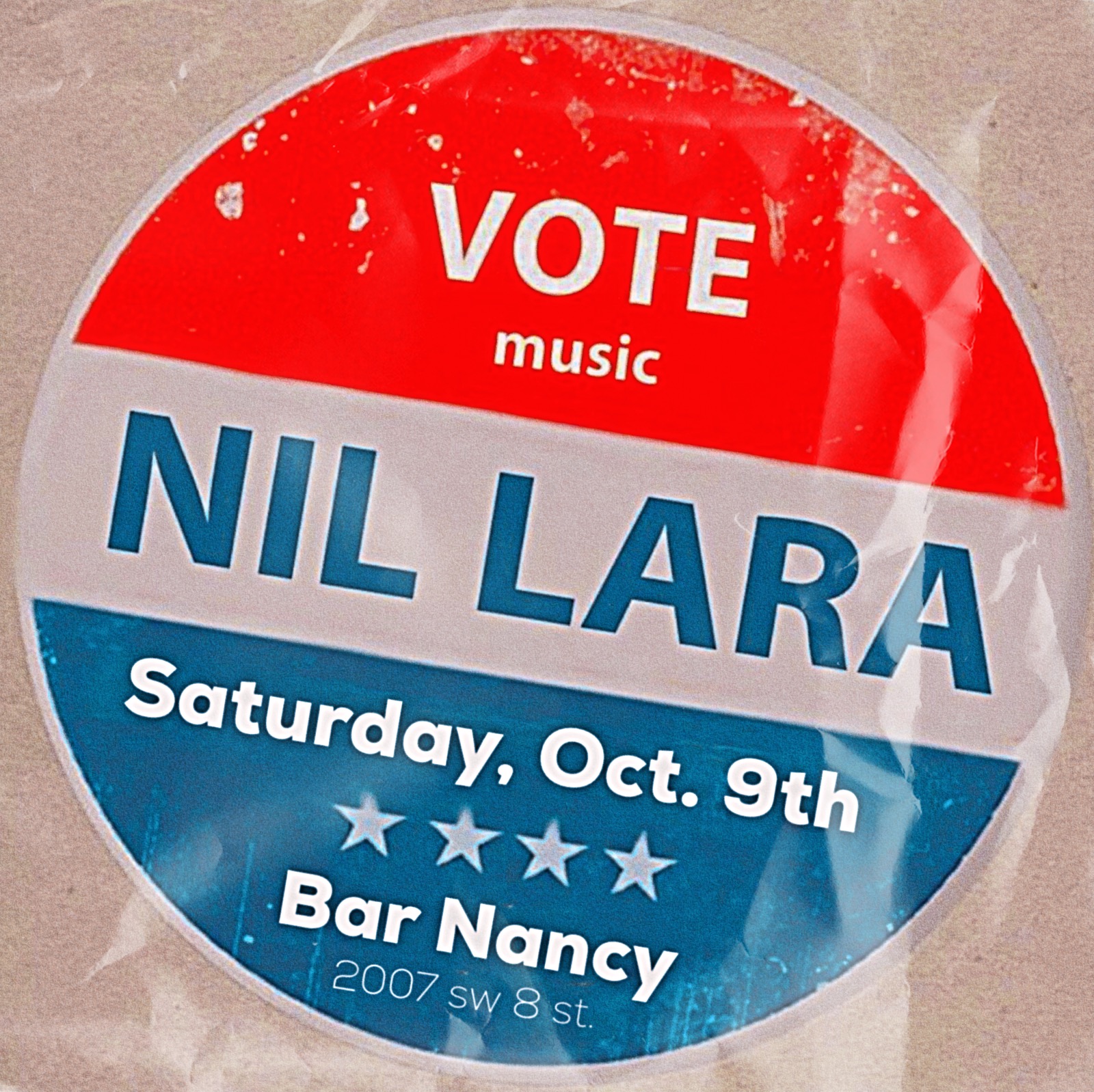 Nil Lara at Bar Nancy - October 9th - 8PM