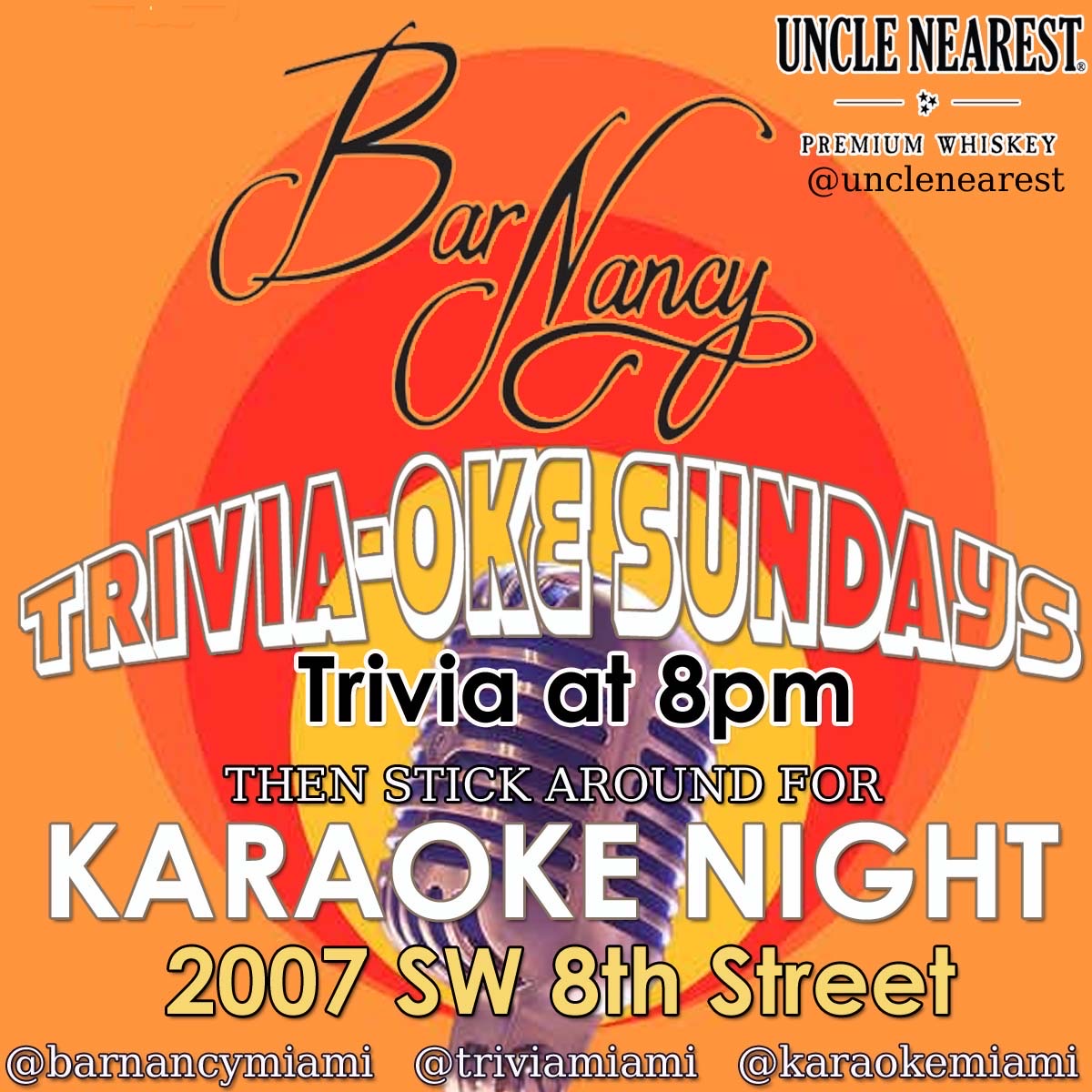 Trivia Oke Sunday and Karaoke Night at Bar Nancy