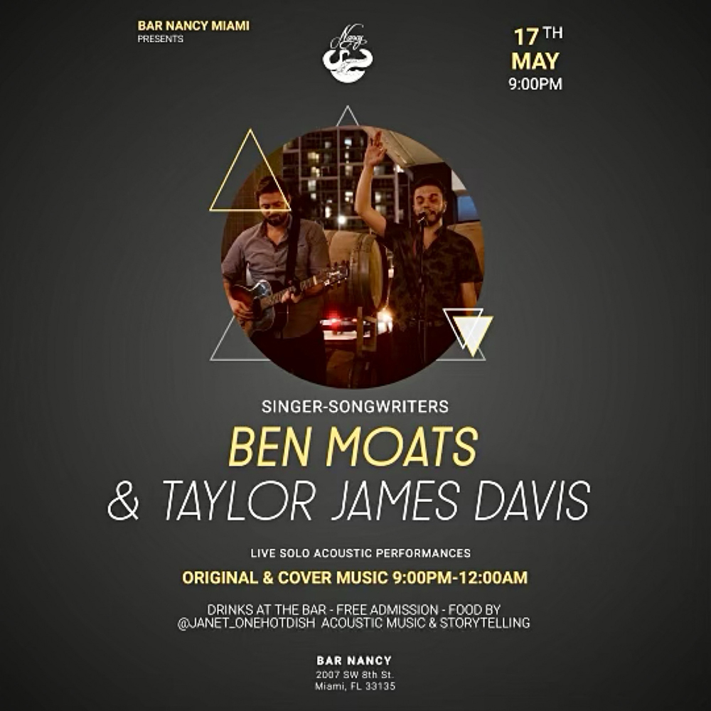 TAYLOR James Davis / Ben Moats at Bar Nancy