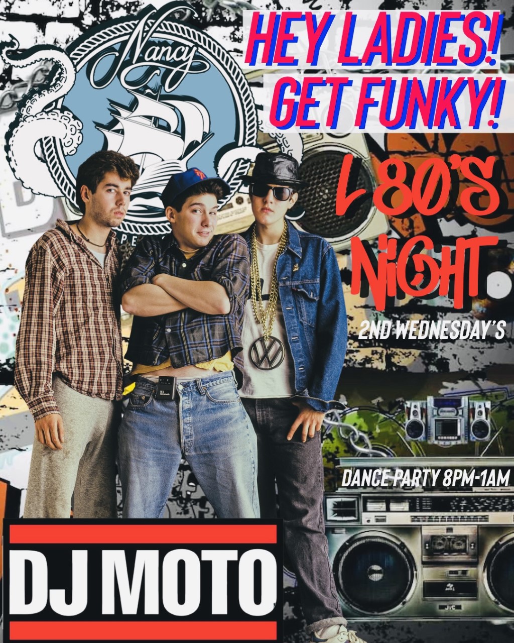L8O’s NIGHT AT BAR NANCY - DJ MOTO - DANCE PARTY 8PM-1AM - 2ND WEDNESDAY'S