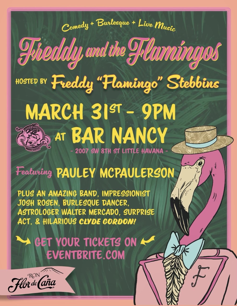 FREDDY AND THE FLAMINGOS AT BAR NANCY