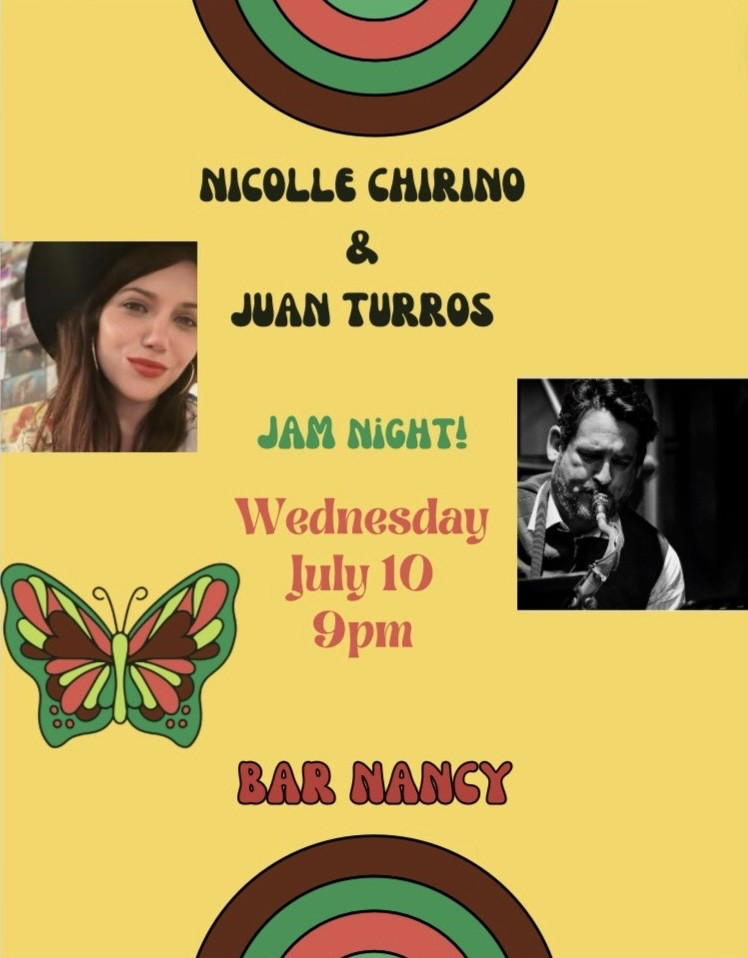 Bar Nancy Presents Nicolle Chirino and Juan Turros