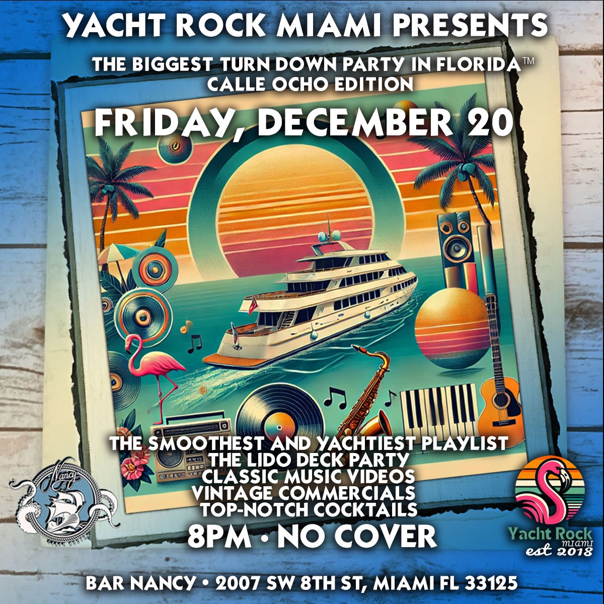 Yacht Rock at Bar Nancy