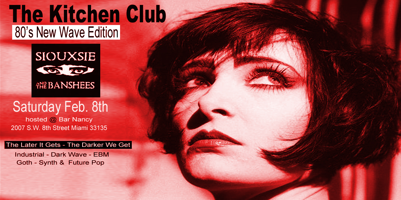 THE KITCHEN CLUB - 80'S NEW WAVE EDITION! AT BAR NANCY