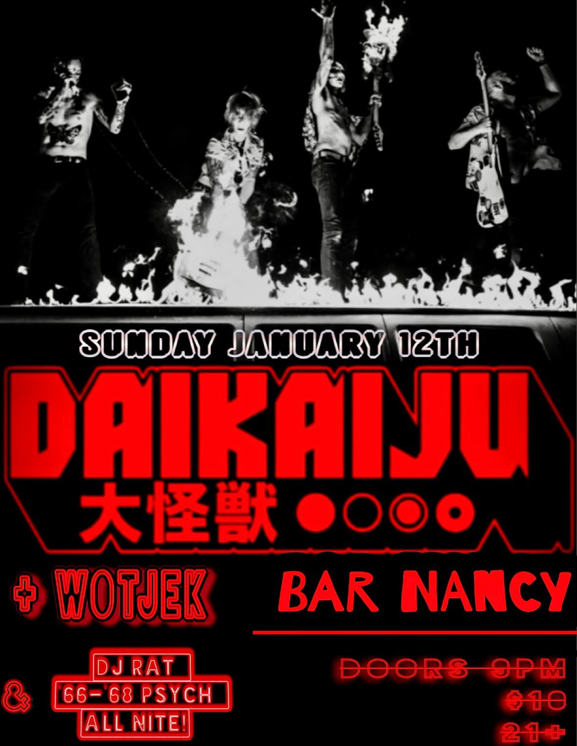 Daikaju at Bar Nancy with Dj Rat