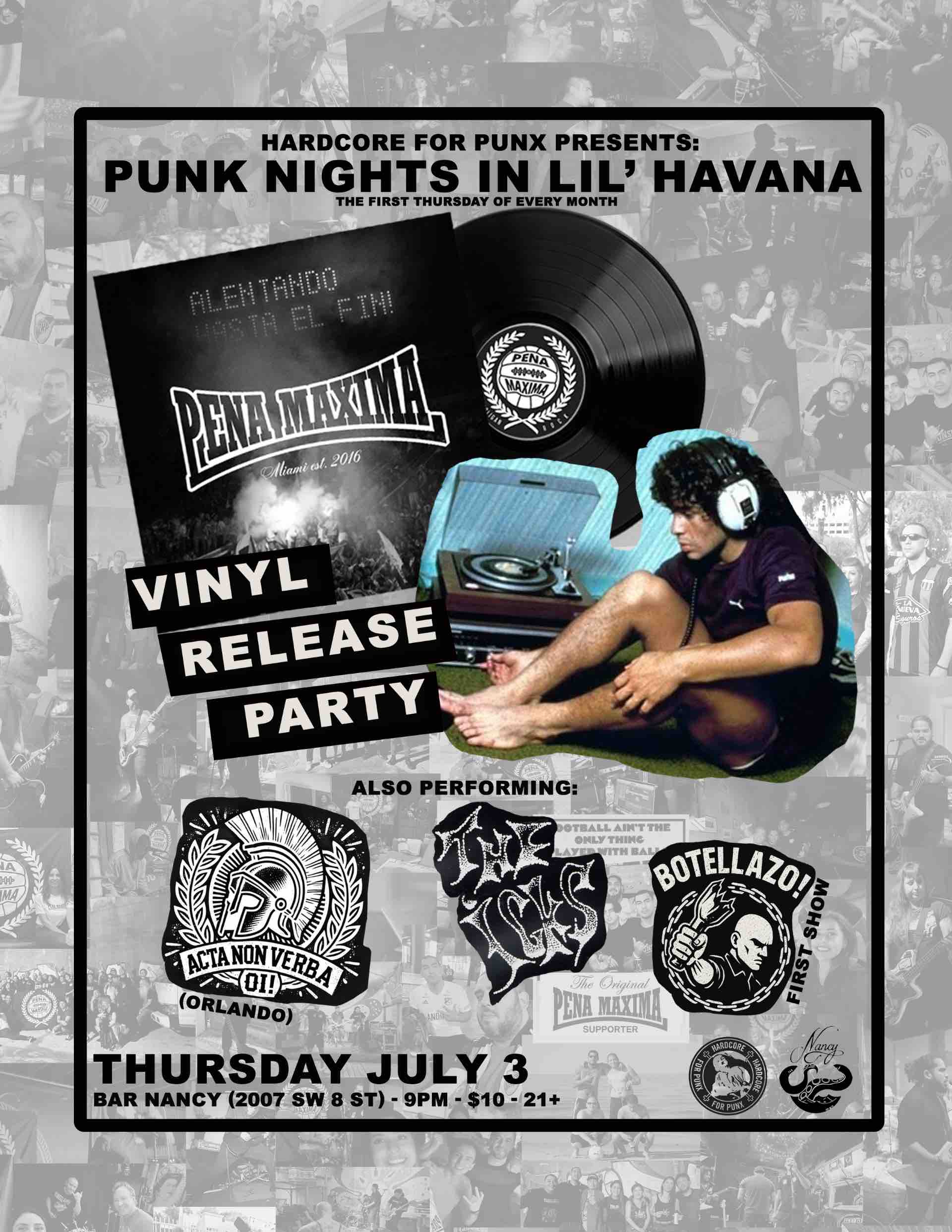PUNK NIGHTS IN LIL’ HAVANA AT BAR NANCY